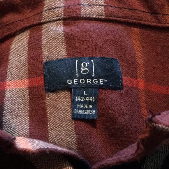 Custom design flannel shirt “Farm Fresh Eggs” Sz Large - Picture 12 of 16